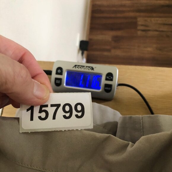 London Fog Coat Womens 12 Ivory Weathergear Zip Up Insulated Outerwear Pleated* - Picture 15 of 15